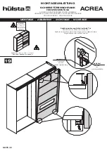 Preview for 30 page of Hülsta ACREA Assembly Instruction Manual