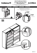 Preview for 31 page of Hülsta ACREA Assembly Instruction Manual