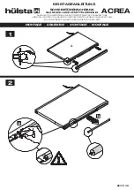 Preview for 39 page of Hülsta ACREA Assembly Instruction Manual