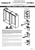 Preview for 41 page of Hülsta ACREA Assembly Instruction Manual