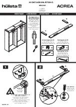 Preview for 42 page of Hülsta ACREA Assembly Instruction Manual