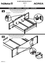 Preview for 54 page of Hülsta ACREA Assembly Instruction Manual