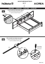 Preview for 55 page of Hülsta ACREA Assembly Instruction Manual