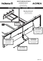 Preview for 59 page of Hülsta ACREA Assembly Instruction Manual