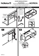 Preview for 62 page of Hülsta ACREA Assembly Instruction Manual