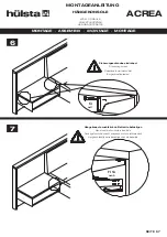 Preview for 67 page of Hülsta ACREA Assembly Instruction Manual