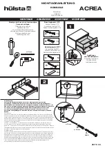 Preview for 69 page of Hülsta ACREA Assembly Instruction Manual