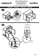 Preview for 73 page of Hülsta ACREA Assembly Instruction Manual