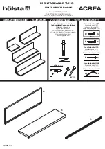 Preview for 74 page of Hülsta ACREA Assembly Instruction Manual