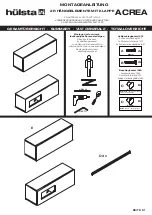 Preview for 81 page of Hülsta ACREA Assembly Instruction Manual