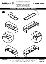 Предварительный просмотр 13 страницы Hülsta Bank D15 Assembly Instruction Manual