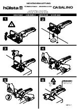 Предварительный просмотр 7 страницы Hülsta CASALINO Assembly Instruction Manual