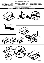 Предварительный просмотр 9 страницы Hülsta CASALINO Assembly Instruction Manual