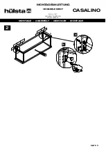 Предварительный просмотр 11 страницы Hülsta CASALINO Assembly Instruction Manual