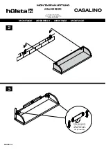 Предварительный просмотр 14 страницы Hülsta CASALINO Assembly Instruction Manual