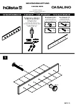 Предварительный просмотр 15 страницы Hülsta CASALINO Assembly Instruction Manual