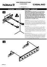 Предварительный просмотр 16 страницы Hülsta CASALINO Assembly Instruction Manual