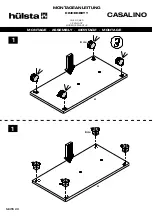 Предварительный просмотр 20 страницы Hülsta CASALINO Assembly Instruction Manual