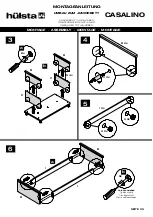 Предварительный просмотр 29 страницы Hülsta CASALINO Assembly Instruction Manual