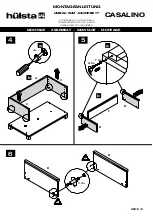 Предварительный просмотр 31 страницы Hülsta CASALINO Assembly Instruction Manual