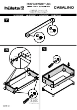 Предварительный просмотр 32 страницы Hülsta CASALINO Assembly Instruction Manual