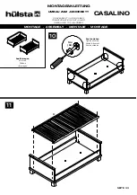 Предварительный просмотр 33 страницы Hülsta CASALINO Assembly Instruction Manual