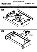 Предварительный просмотр 35 страницы Hülsta CASALINO Assembly Instruction Manual