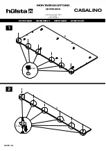 Предварительный просмотр 38 страницы Hülsta CASALINO Assembly Instruction Manual