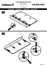 Предварительный просмотр 39 страницы Hülsta CASALINO Assembly Instruction Manual