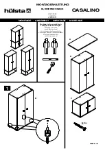 Предварительный просмотр 41 страницы Hülsta CASALINO Assembly Instruction Manual