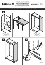 Предварительный просмотр 5 страницы Hülsta Casanotte 521 Assembly Instruction Manual