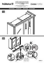 Предварительный просмотр 21 страницы Hülsta Casanotte 521 Assembly Instruction Manual