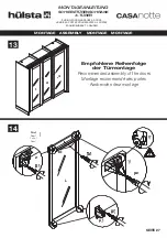 Предварительный просмотр 27 страницы Hülsta Casanotte 521 Assembly Instruction Manual