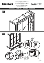 Предварительный просмотр 31 страницы Hülsta Casanotte 521 Assembly Instruction Manual