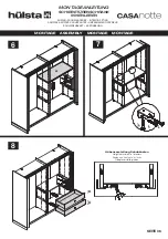 Предварительный просмотр 36 страницы Hülsta Casanotte 521 Assembly Instruction Manual