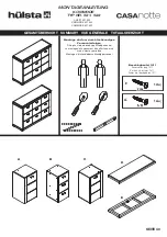 Предварительный просмотр 40 страницы Hülsta Casanotte 521 Assembly Instruction Manual