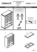 Предварительный просмотр 47 страницы Hülsta Casanotte 521 Assembly Instruction Manual