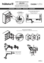 Предварительный просмотр 52 страницы Hülsta Casanotte 521 Assembly Instruction Manual