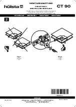 Предварительный просмотр 2 страницы Hülsta CT 90 Assembly