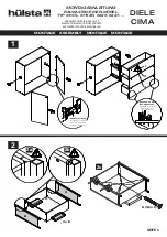 Предварительный просмотр 4 страницы Hülsta Diele Cima 122961L Assembly Instruction Manual