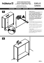 Предварительный просмотр 6 страницы Hülsta Diele Cima 122961L Assembly Instruction Manual