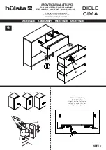 Предварительный просмотр 8 страницы Hülsta Diele Cima 122961L Assembly Instruction Manual