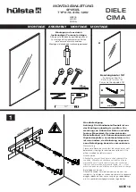 Предварительный просмотр 18 страницы Hülsta Diele Cima 122961L Assembly Instruction Manual