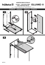 Preview for 4 page of Hülsta ELUMO II Assembly Instruction Manual