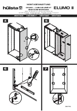 Preview for 5 page of Hülsta ELUMO II Assembly Instruction Manual