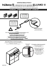 Preview for 48 page of Hülsta ELUMO II Assembly Instruction Manual