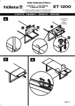 Предварительный просмотр 11 страницы Hülsta ET 1200 Table 12181 Assembly Instruction Manual