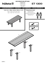 Предварительный просмотр 6 страницы Hülsta ET 1300 13181 Assembly Instruction Manual