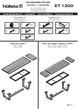 Предварительный просмотр 9 страницы Hülsta ET 1300 13181 Assembly Instruction Manual