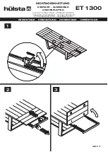 Предварительный просмотр 17 страницы Hülsta ET 1300 13181 Assembly Instruction Manual